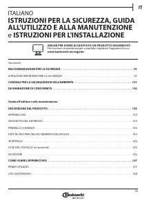 Manuale Bauknecht WAPC 74540 Lavatrice