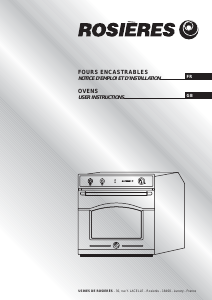 Mode d’emploi Rosières RFT 5577 VV Four