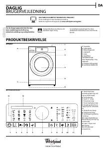Brugsanvisning Whirlpool FSCR70415 Vaskemaskine