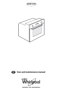 Manual Whirlpool AKZM 6540 HIX Oven