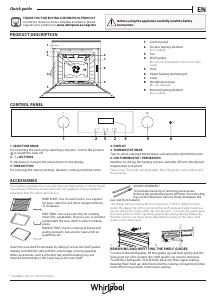 Manual Whirlpool AKP 460/NB Oven