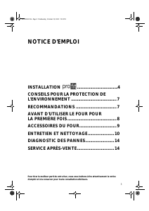 Mode d’emploi Whirlpool AKZ 222/IX Four