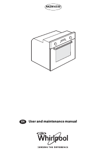 Manual Whirlpool AKZM 6550 HIX Oven