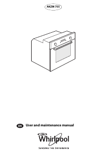 Manual Whirlpool AKZM 755IX Oven