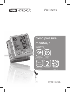 Manual OBH Nordica 4606 Blood Pressure Monitor