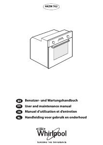 Bruksanvisning Whirlpool AKZM 762/IX Ugn