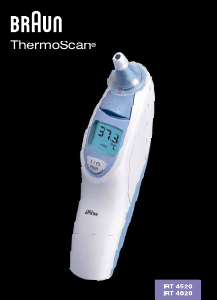 Manual Braun IRT 4020 ThermoScan Thermometer