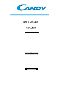 Manual Candy CMNG 7184 W Combina frigorifica