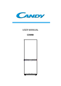 Instrukcja Candy CMNR 6204WPUWIFI Lodówko-zamrażarka