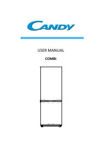 Manual de uso Candy CMNV 6182WWD Frigorífico combinado