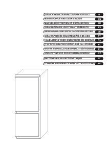 Manuale Candy CKBC 3380EE/1 Frigorifero-congelatore