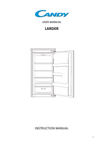 Manual de uso Candy CIL 200 E Refrigerador