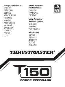 Manuale Thrustmaster T150 Ferrari Gamepad