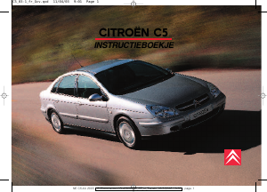 Handleiding Citroën C5 (2003)