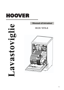 Manuale Hoover HEDS 107/E-S Lavastoviglie