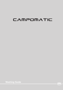 Handleiding Campomatic WM747IT Wasmachine