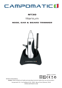 Manual Campomatic NT30 Nose Hair Trimmer