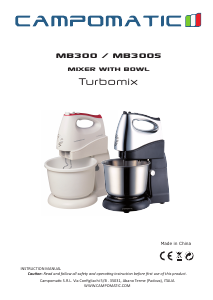 Manual Campomatic MB300 Hand Mixer