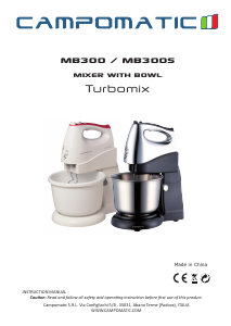 كتيب خفاقة يدوية MB300S Campomatic