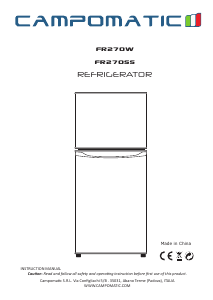 Manual Campomatic FR270SS Fridge-Freezer