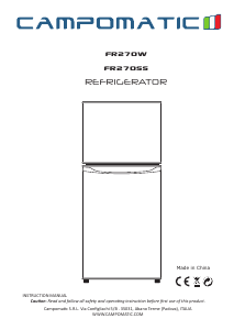 Manual Campomatic FR270W Fridge-Freezer