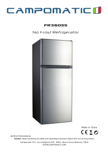 Manual Campomatic FR360SS Fridge-Freezer