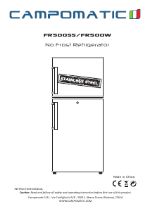Manual Campomatic FR500WH Fridge-Freezer