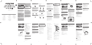 Handleiding Alpine CDE-110UB Autoradio
