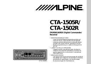 Bruksanvisning Alpine CTA-1502R Bilradio