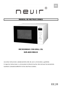 Manual Nevir NVR-6035 MDG23 Microwave