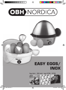 Bruksanvisning OBH Nordica 6728 Eggkoker