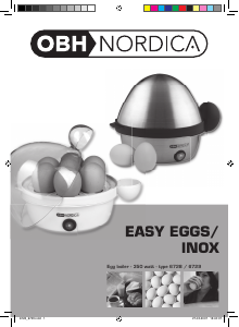 Bruksanvisning OBH Nordica 6729 Eggkoker