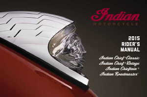 Handleiding Indian Chief Classic (2015) Motor