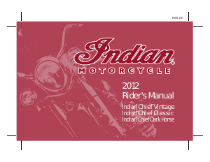 Manual Indian Chief Classic (2012) Motorcycle