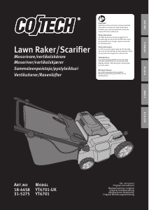Manual Cotech YT6701 Lawn Raker