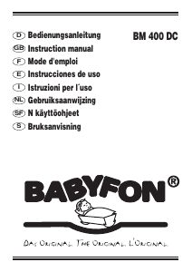Handleiding Babyfon BM 400 DC Babyfoon