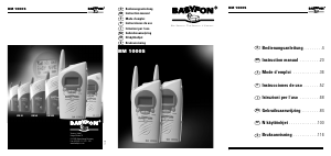 Manual de uso Babyfon BM 1000S Vigilabebés