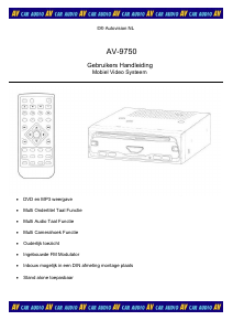 Handleiding Autovision AV-9750 Autoradio