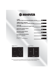 Mode d’emploi Hoover HES 62 Table de cuisson