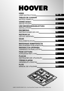 Mode d’emploi Hoover HGL64SCF C Table de cuisson