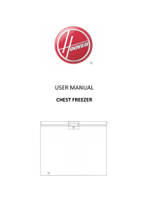 Manual Hoover HMCH 102 BEL Freezer