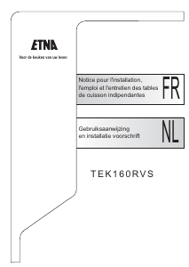 Mode d’emploi ETNA TEK160 Table de cuisson