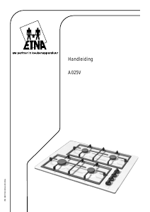 Handleiding ETNA A025V Kookplaat