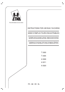 Manual ETNA T3305FT Oven