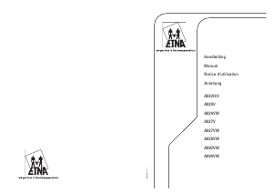 Handleiding ETNA A027VW Kookplaat