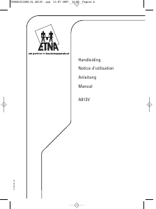 Manual ETNA A813V Hob