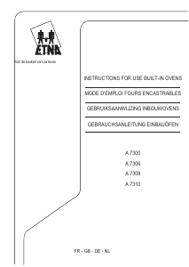 Mode d’emploi ETNA A7306 Four