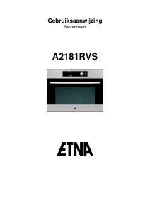 Handleiding ETNA A2181 Oven
