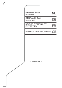 Manual ETNA 1995VWRVS Range