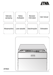 Manual ETNA AFI8524 Dishwasher